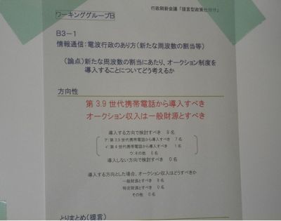 提言型政策仕分け